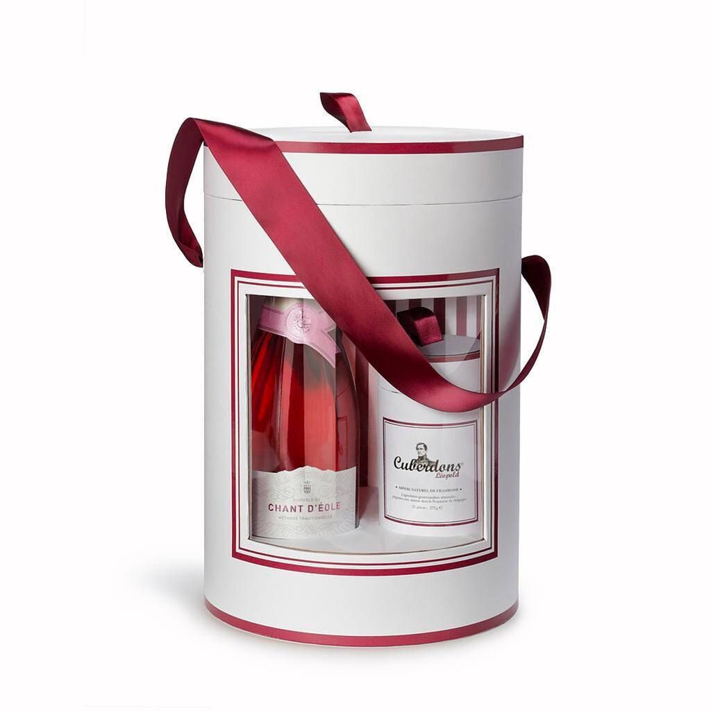 PINK! Gift Set Cuberdons Léopold & BRUT Rosé