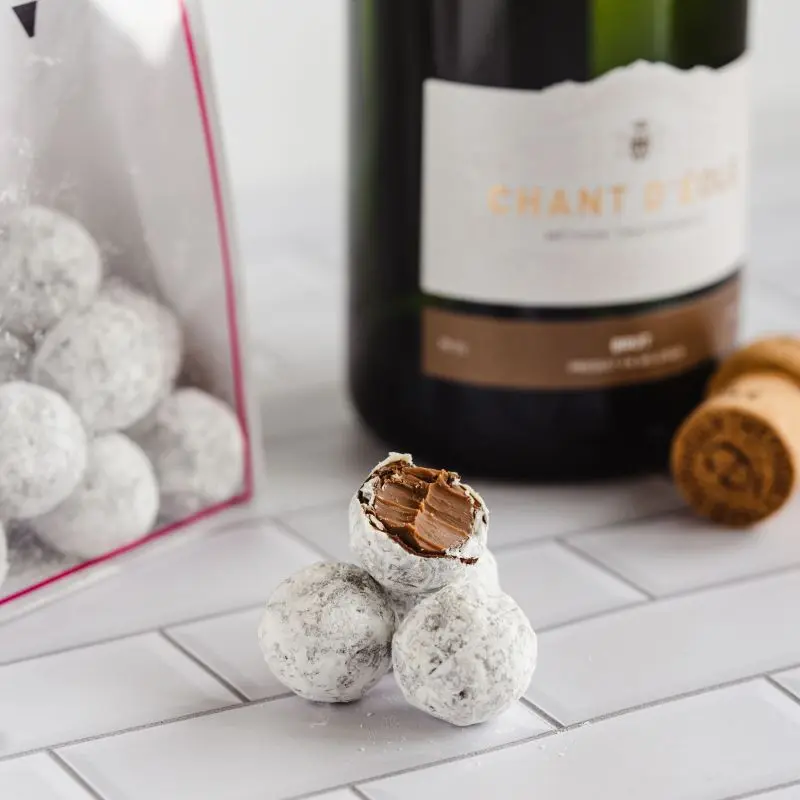 Truffes bulles blanches par Wittamer