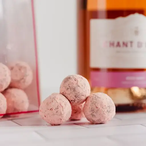 Truffes bulles Roses par Wittamer